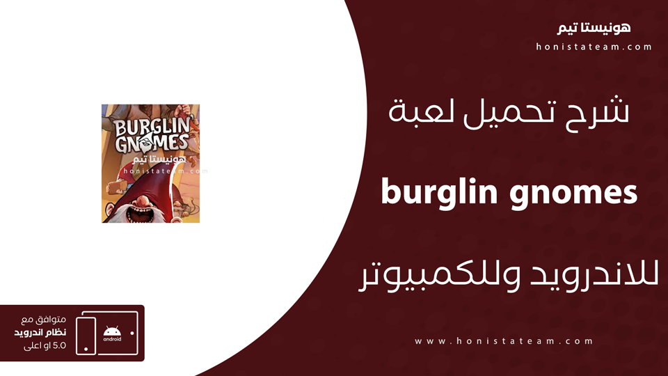 تحميل لعبة burglin gnomes